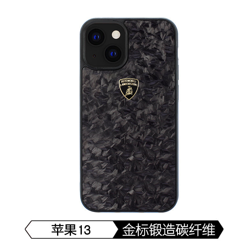 Huracan D14 Genuine Forged Carbon Fiber Lamborghini Case for Apple iPhone 13