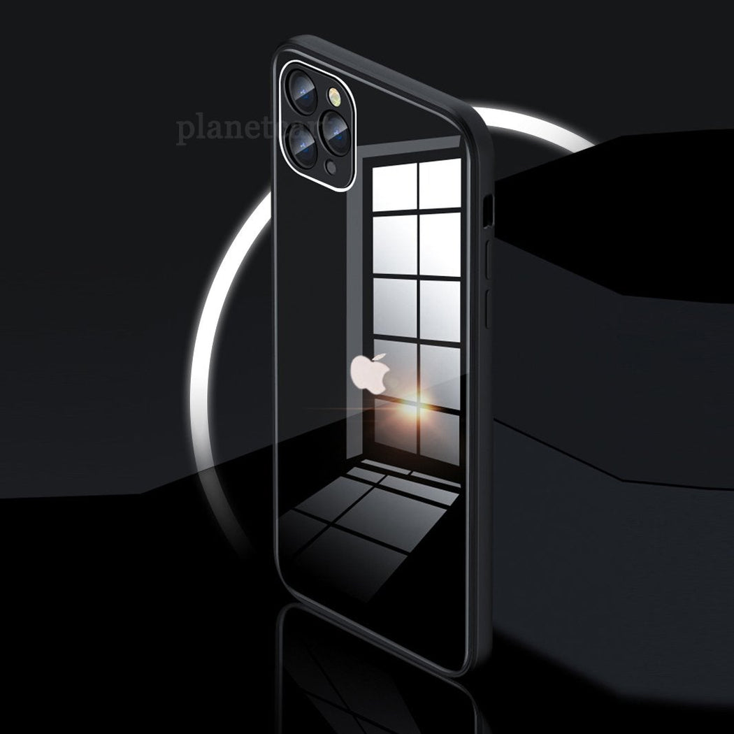 Special Edition Glossy Silicone Soft Edge Back Case with Camera Protection For iPhone 11
