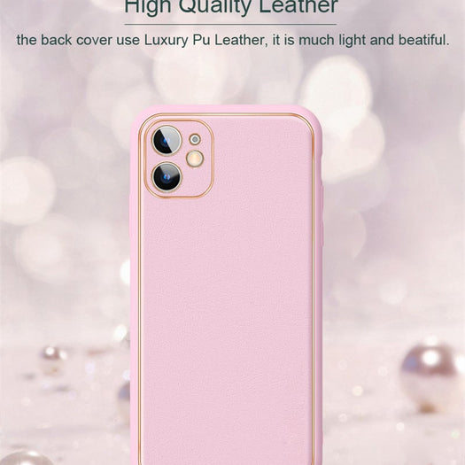 Swag Leather Textured Silicon Case For iPhone 12 Pro Max