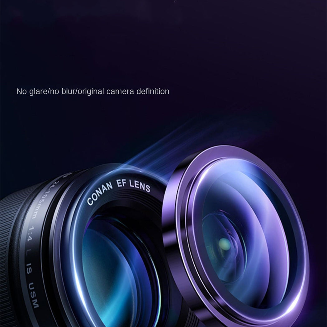 Ring Metal Camera Lens Protector Glass For iPhone 14 Pro Max