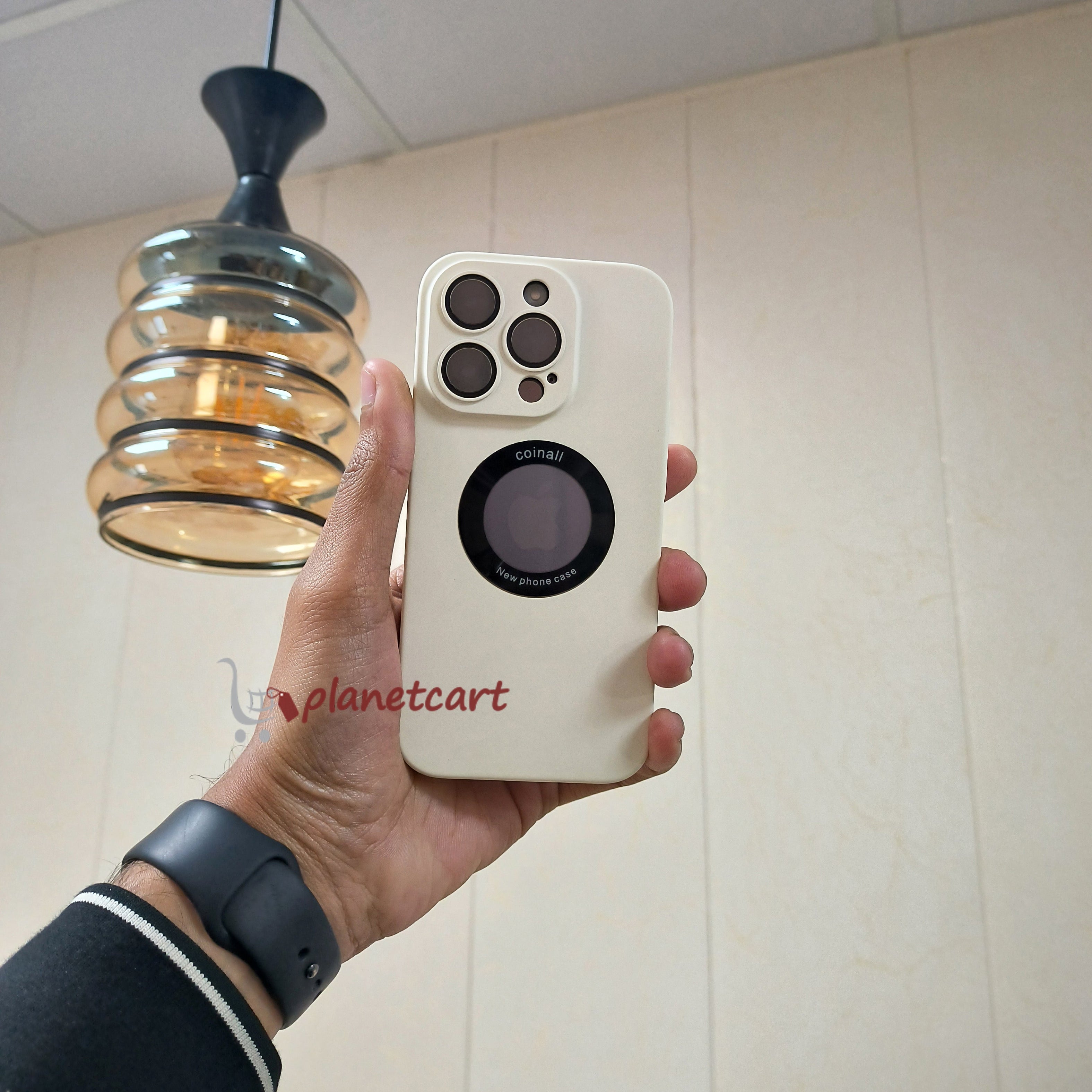 Luxury Matte Polycarbonate Logo Visiblility Case For iPhone