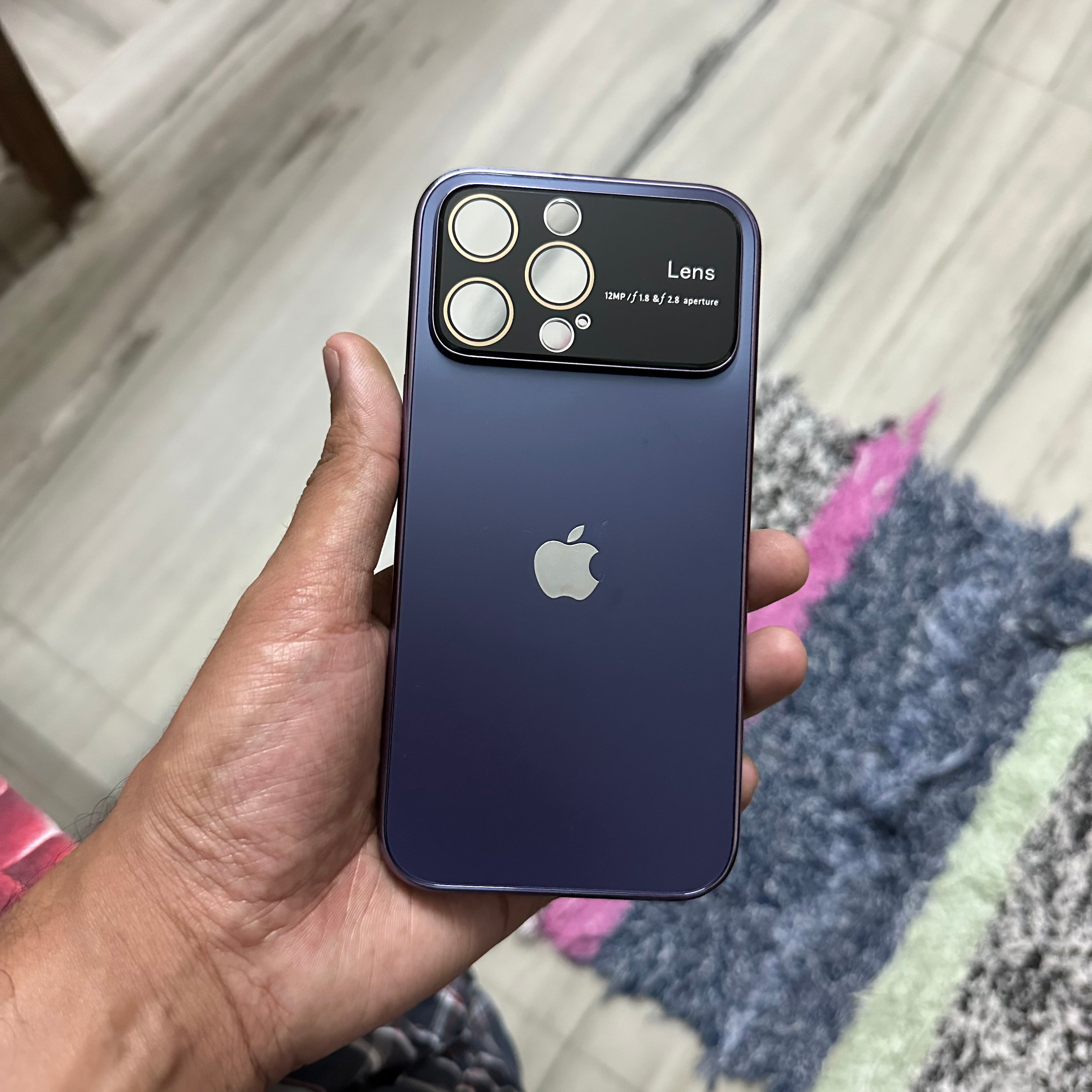 New design Lens Glass Case For iPhone 16 Series