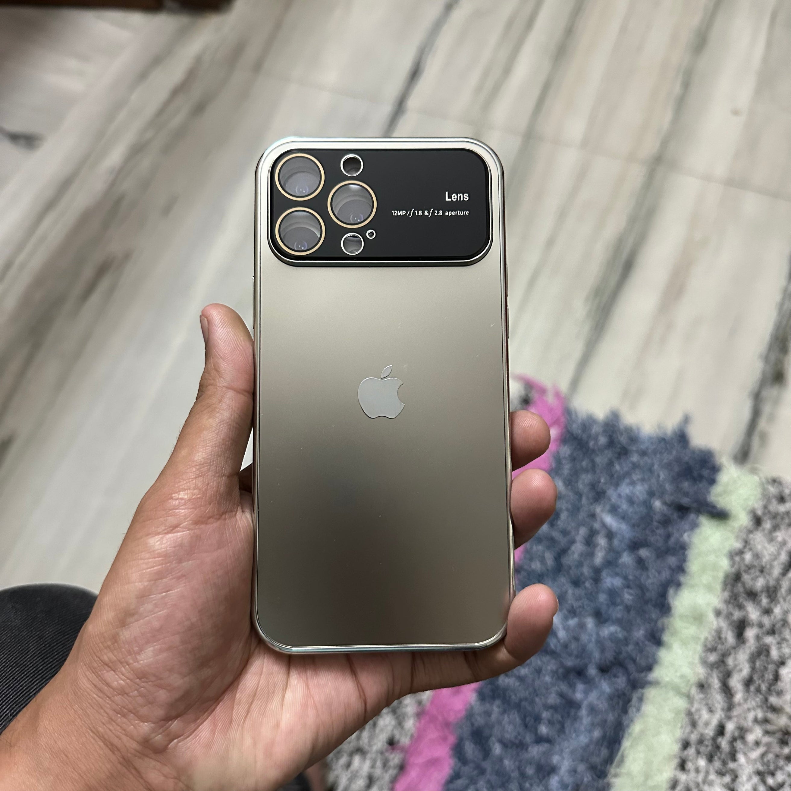 New design Lens Glass Case For iPhone 16 Series