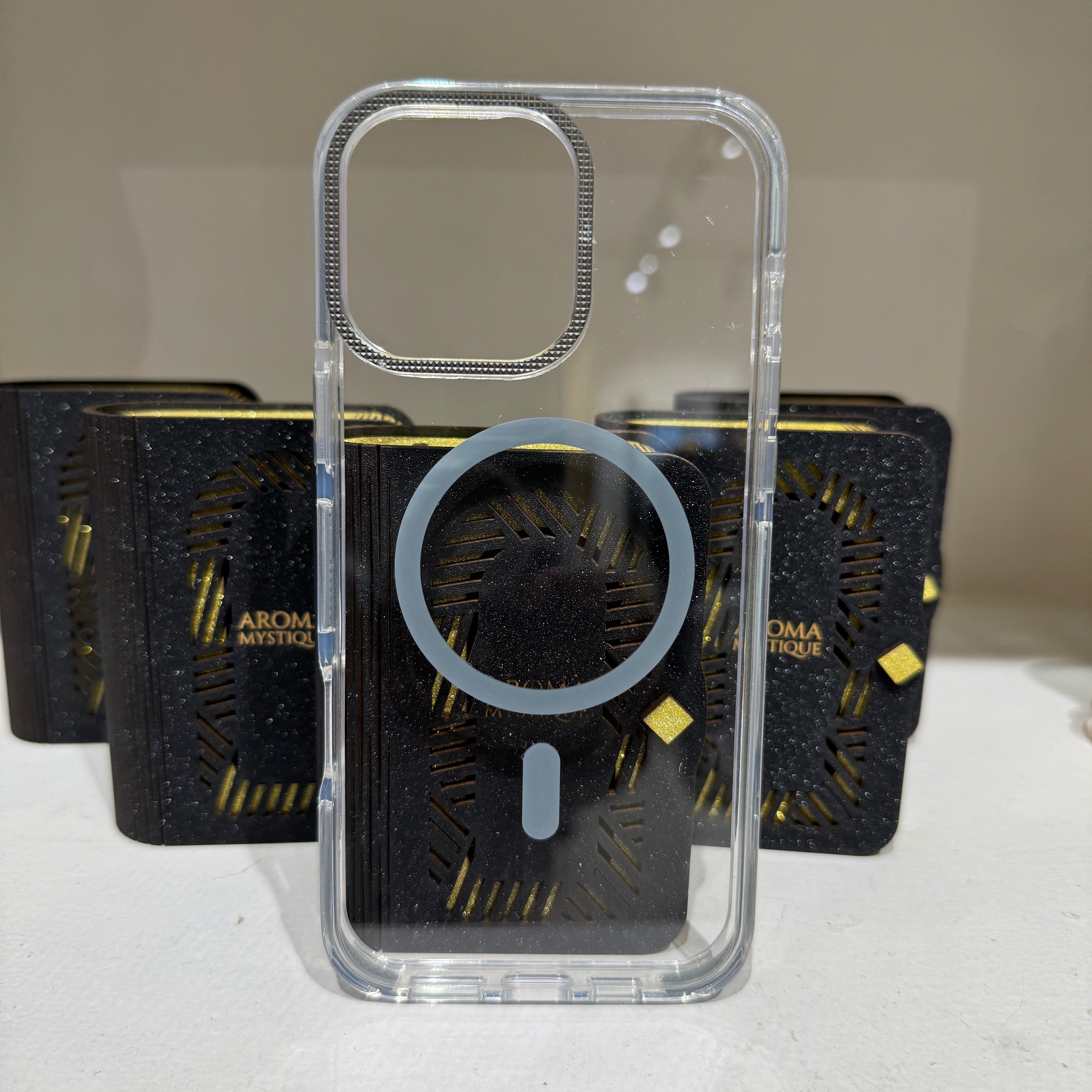 Bumper Transparent Anti Yellow Magsafe Case For iPhone