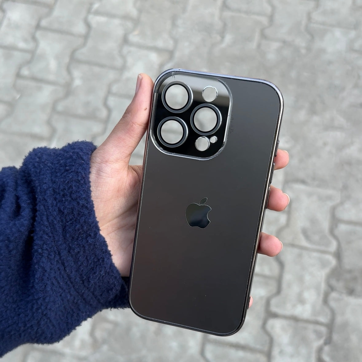 Glossy Ultra Thin Electroplated Camera Lens Protection For iPhone 16 Series