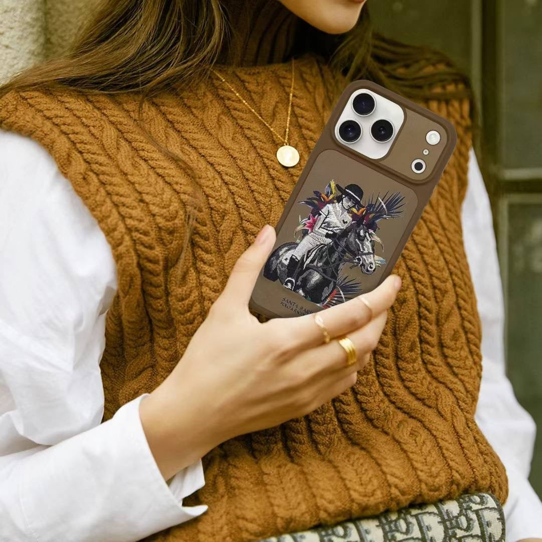 Polo Emboidery Cedric Santa Barbara Case For iPhone 17 Series