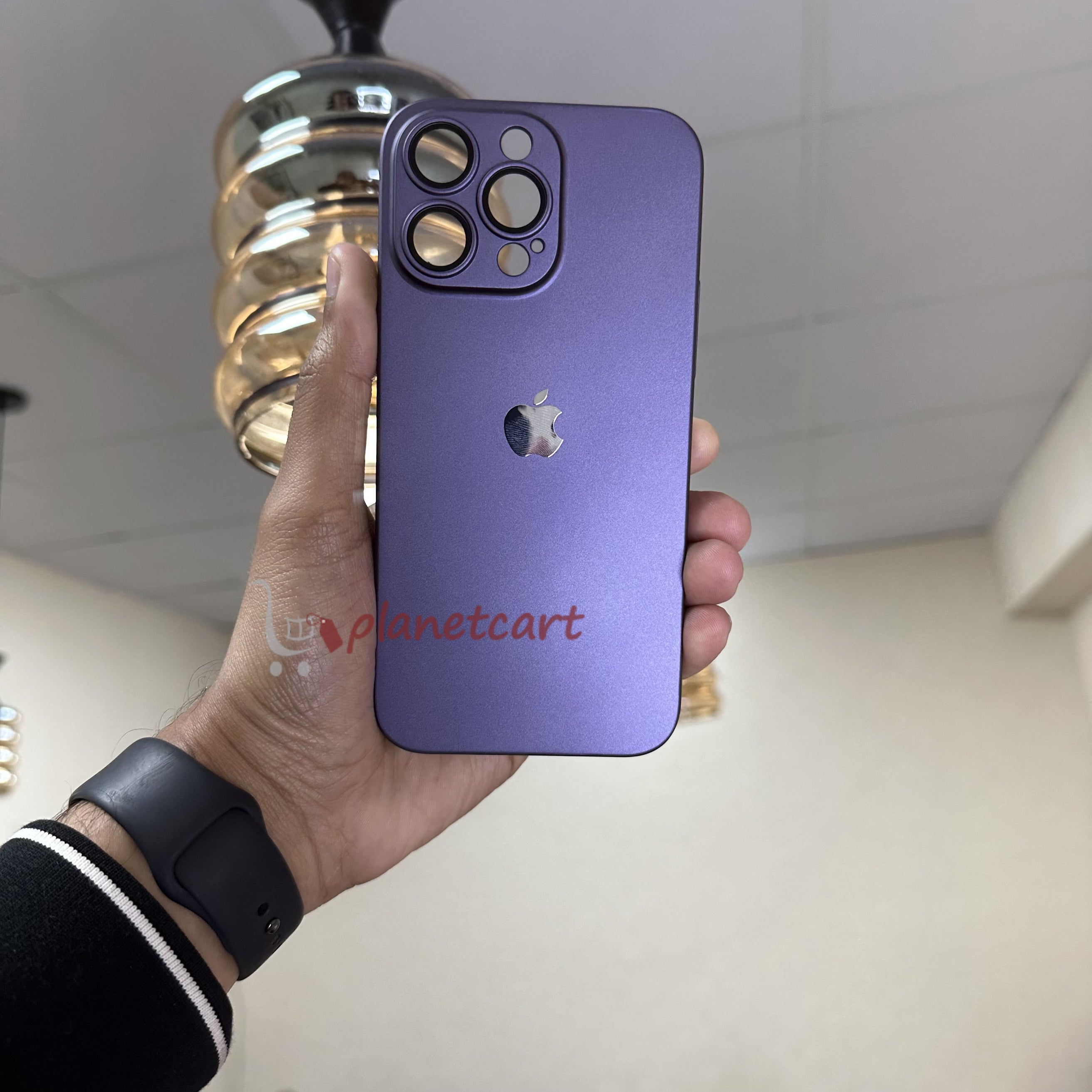 Luxurious Matte Thin Back Case With Shinning Logo For iPhone 14 Series