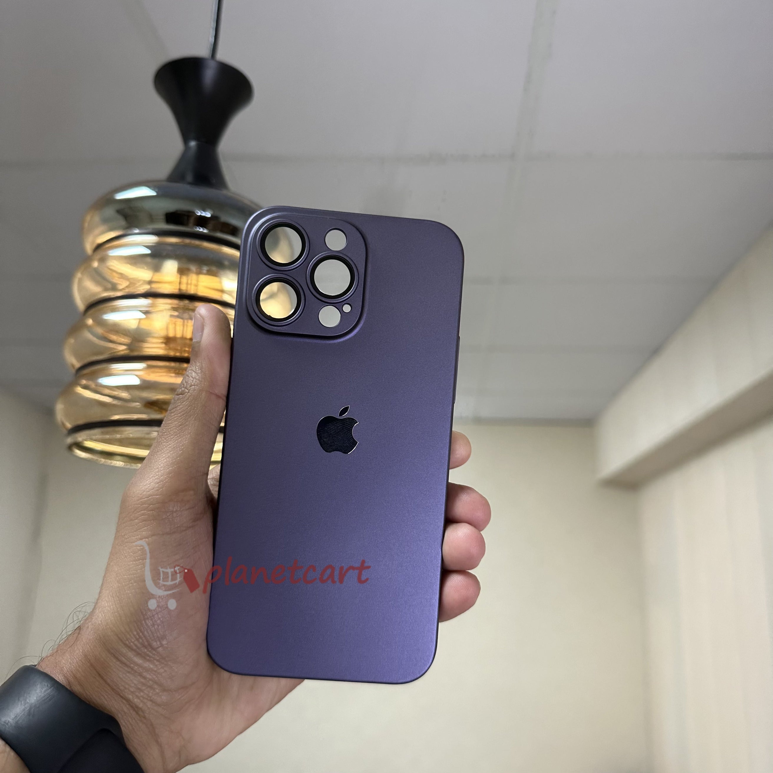 Luxurious Matte Thin Back Case With Shinning Logo For iPhone 14 Plus