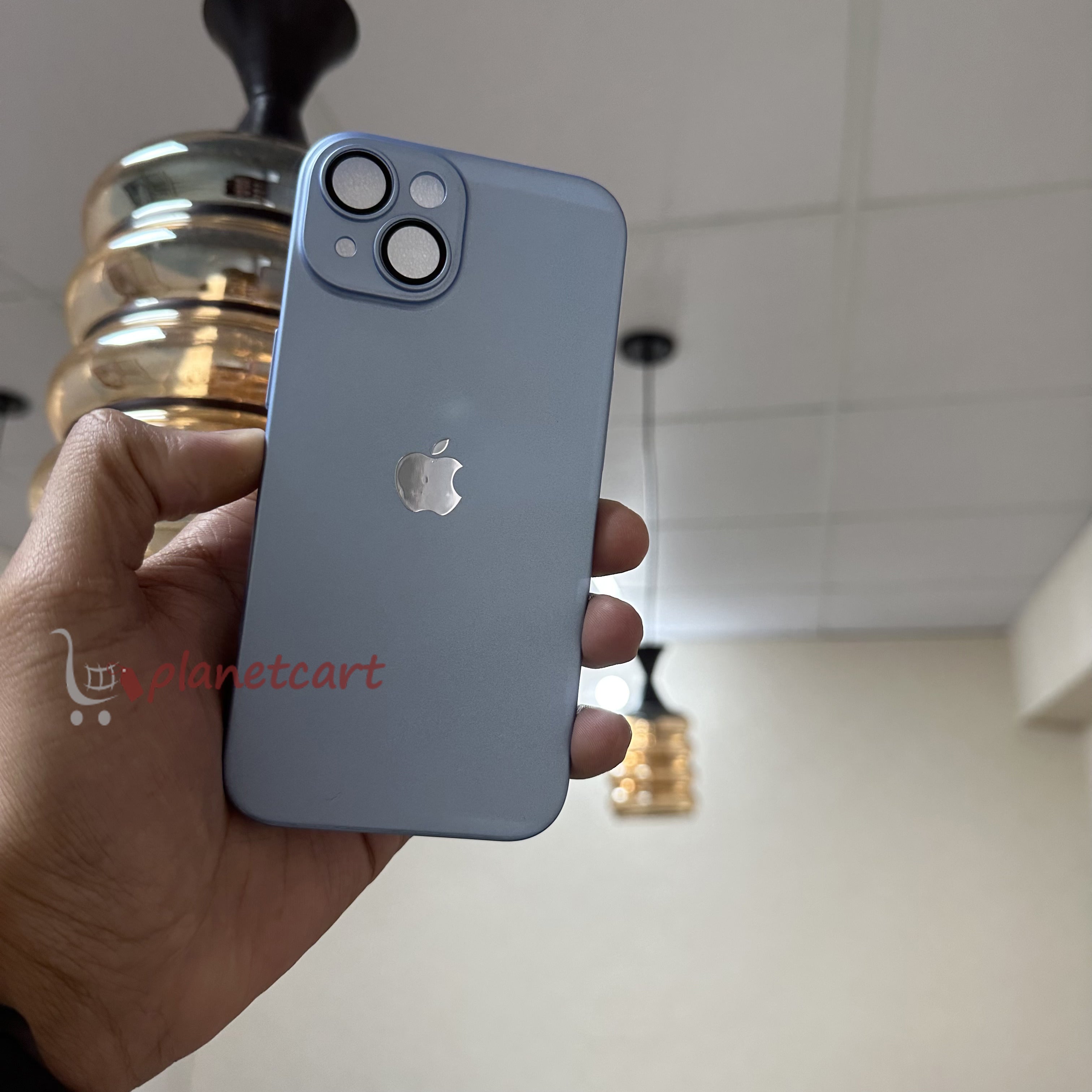 Luxurious Matte Thin Back Case With Shinning Logo For iPhone 14 Plus