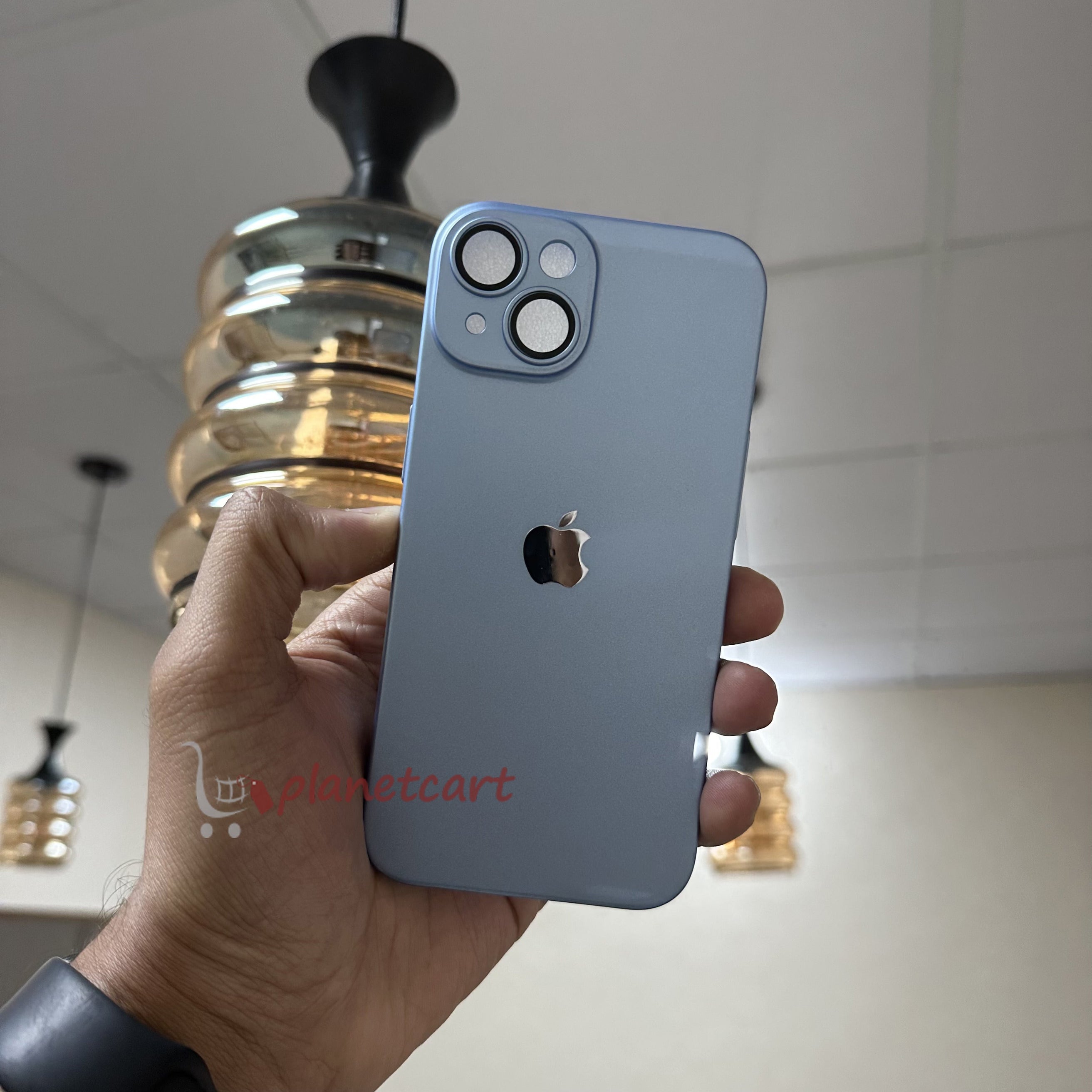 Luxurious Matte Thin Back Case With Shinning Logo For iPhone 14 Plus