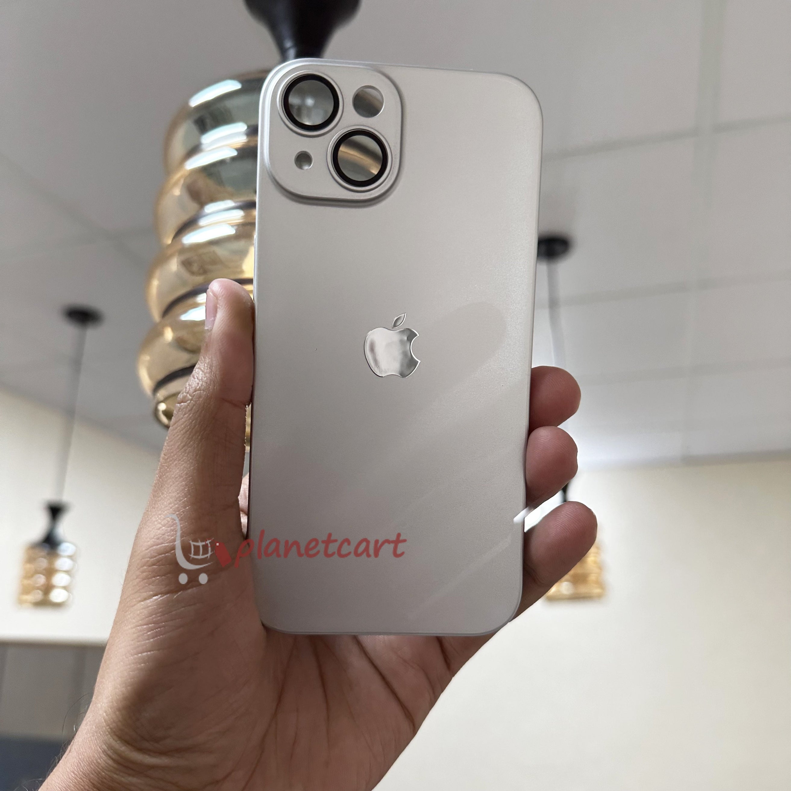 Luxurious Matte Thin Back Case With Shinning Logo For iPhone 14 Plus