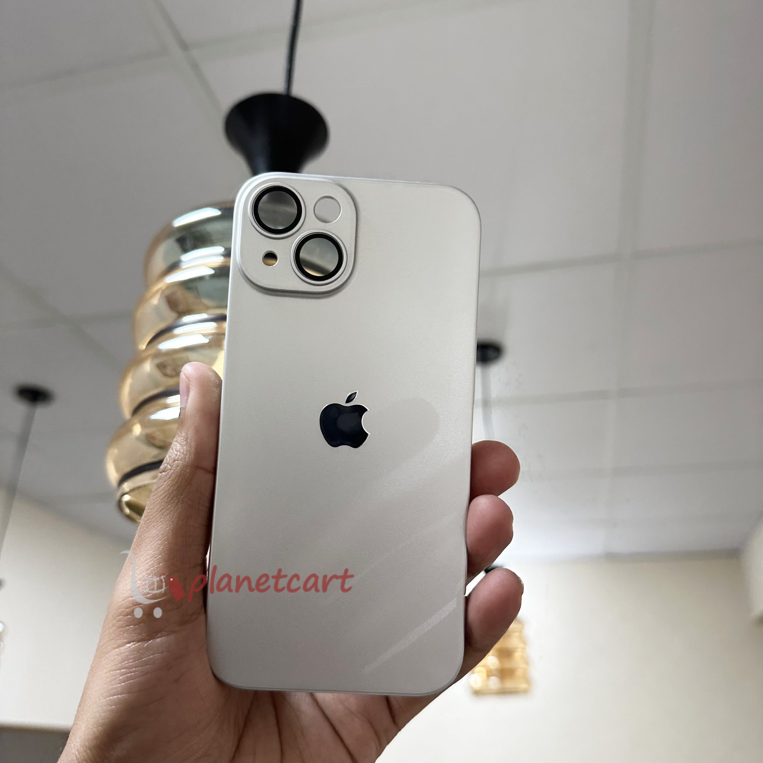 Luxurious Matte Thin Back Case With Shinning Logo For iPhone 13 Pro