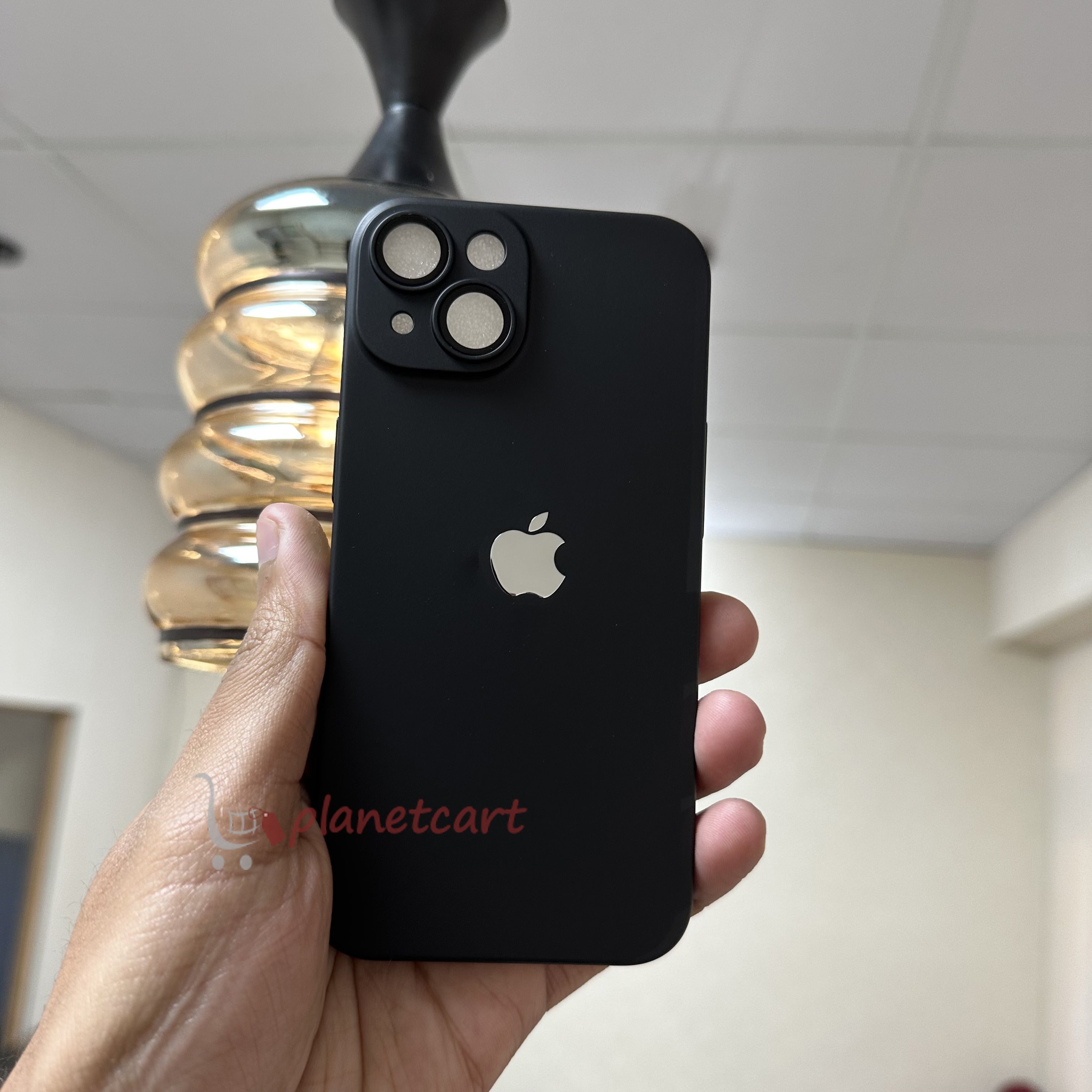 Luxurious Matte Thin Back Case With Shinning Logo For iPhone 13 Pro