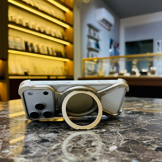 X Shape Metal Magsafe Bumper Case For iPhone 17 Series