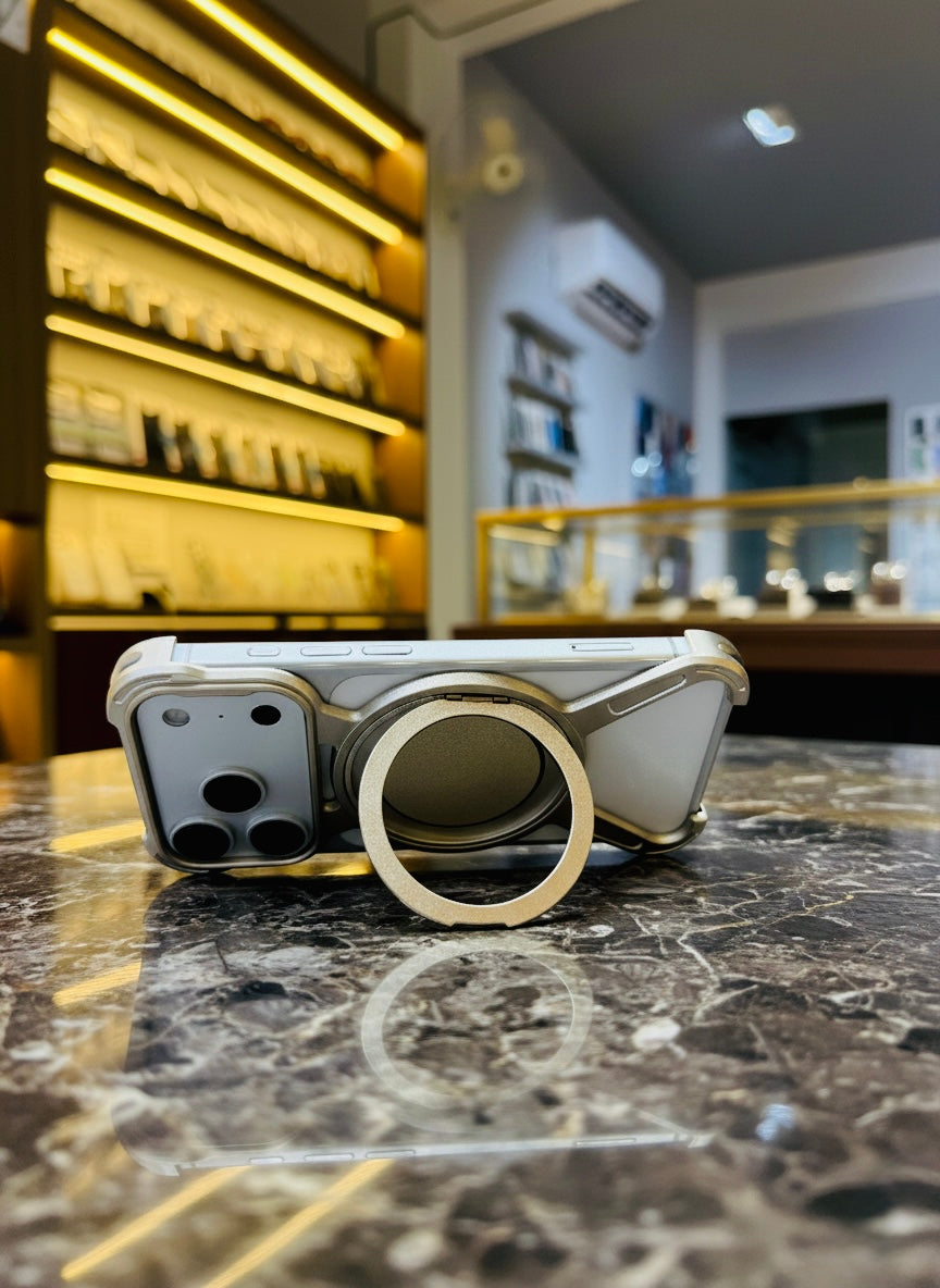 X Shape Metal Magsafe Bumper Case For iPhone 17 Series