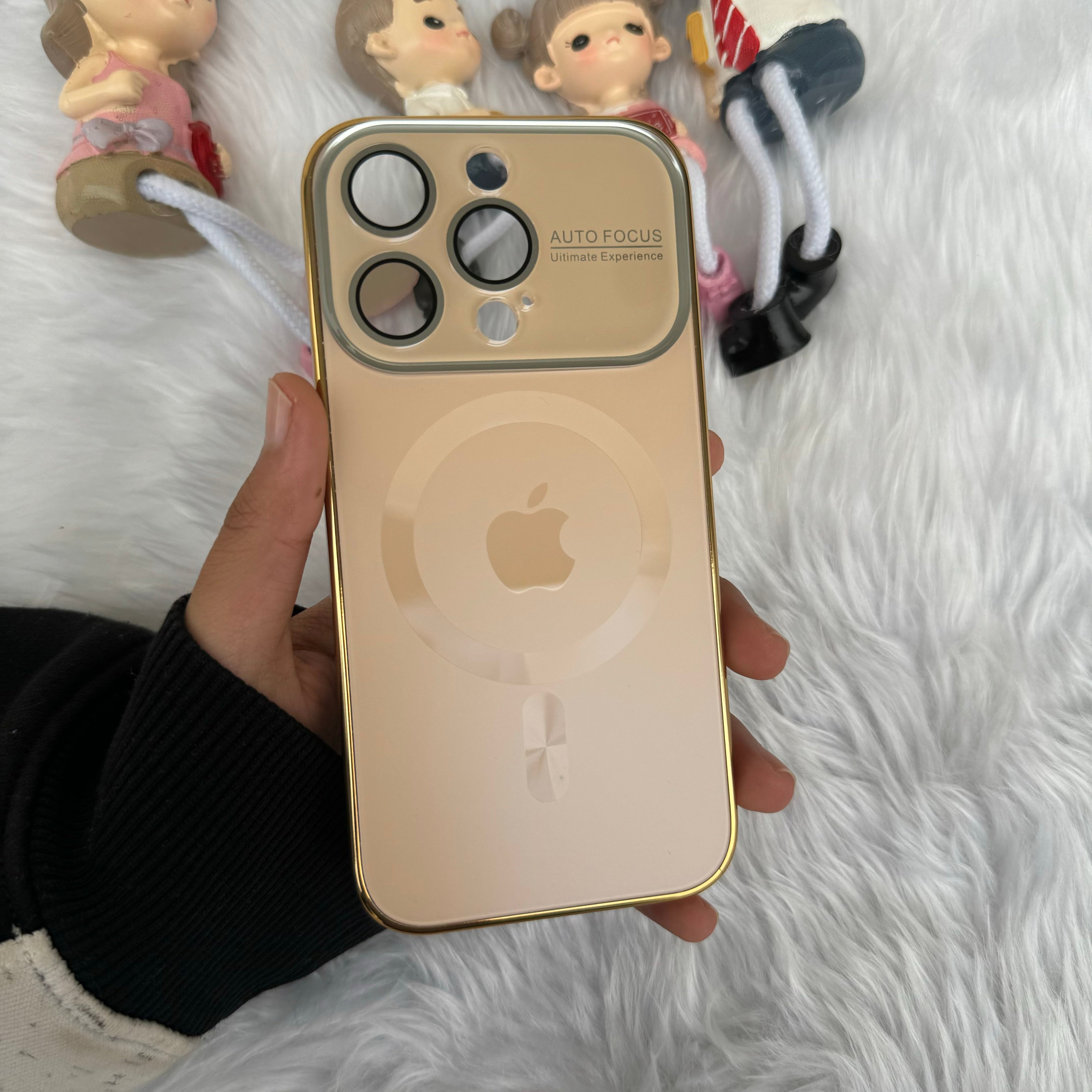 New Magsafe Lens Glass Case For iPhone 15 Plus