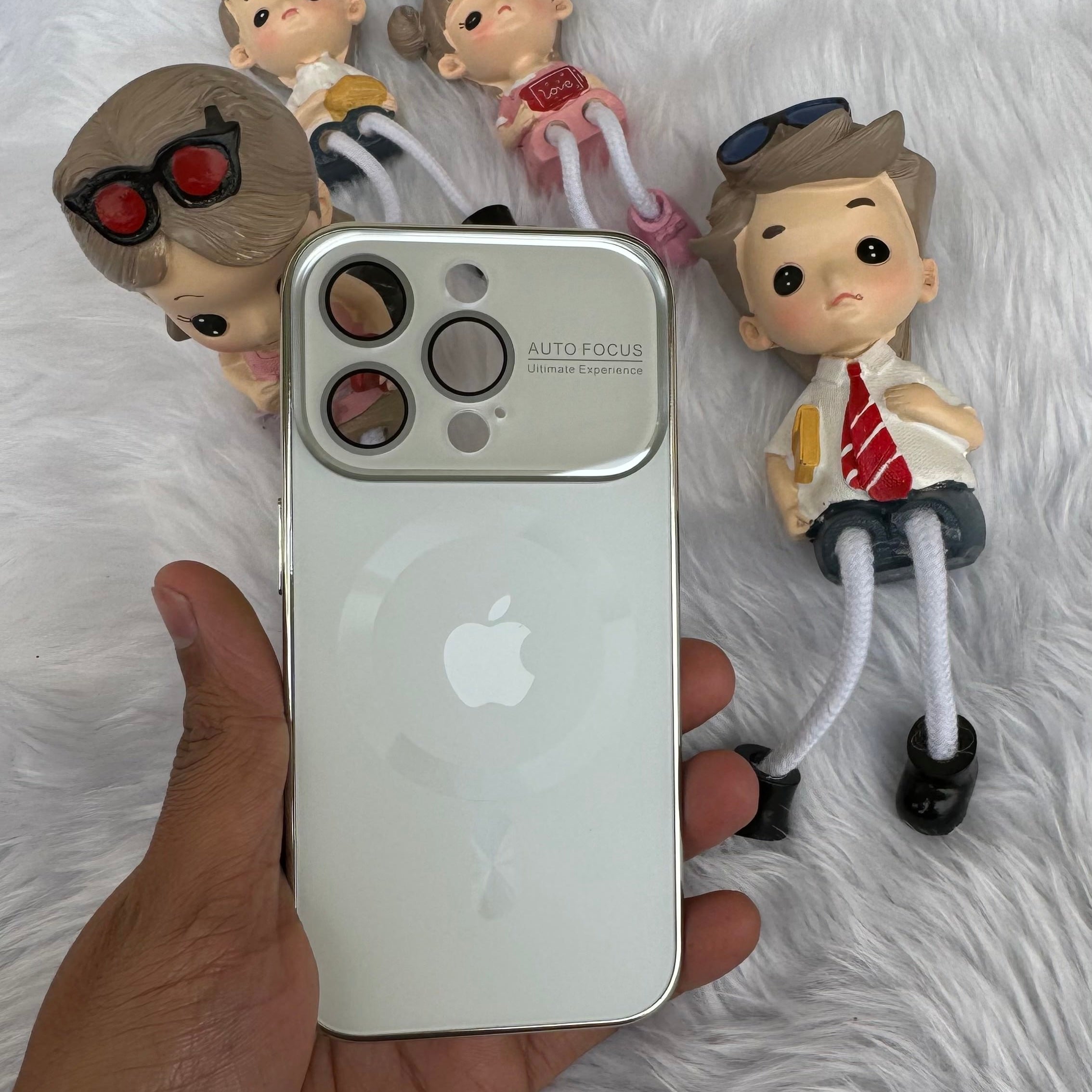 New Magsafe Lens Glass Case For iPhone 15 Plus