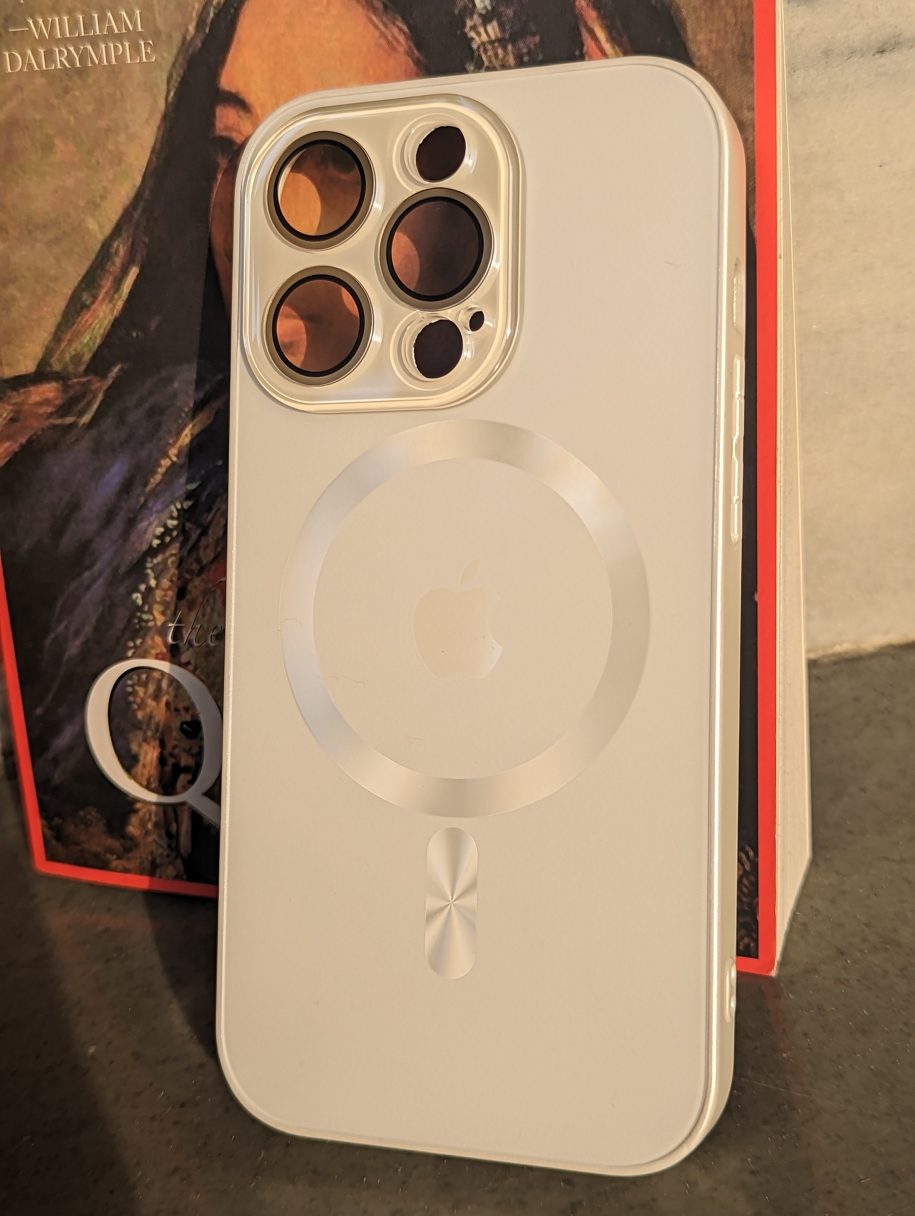 Glossy Electroplated Camera Lens Protection Magsafe Case For iPhone 13 Pro