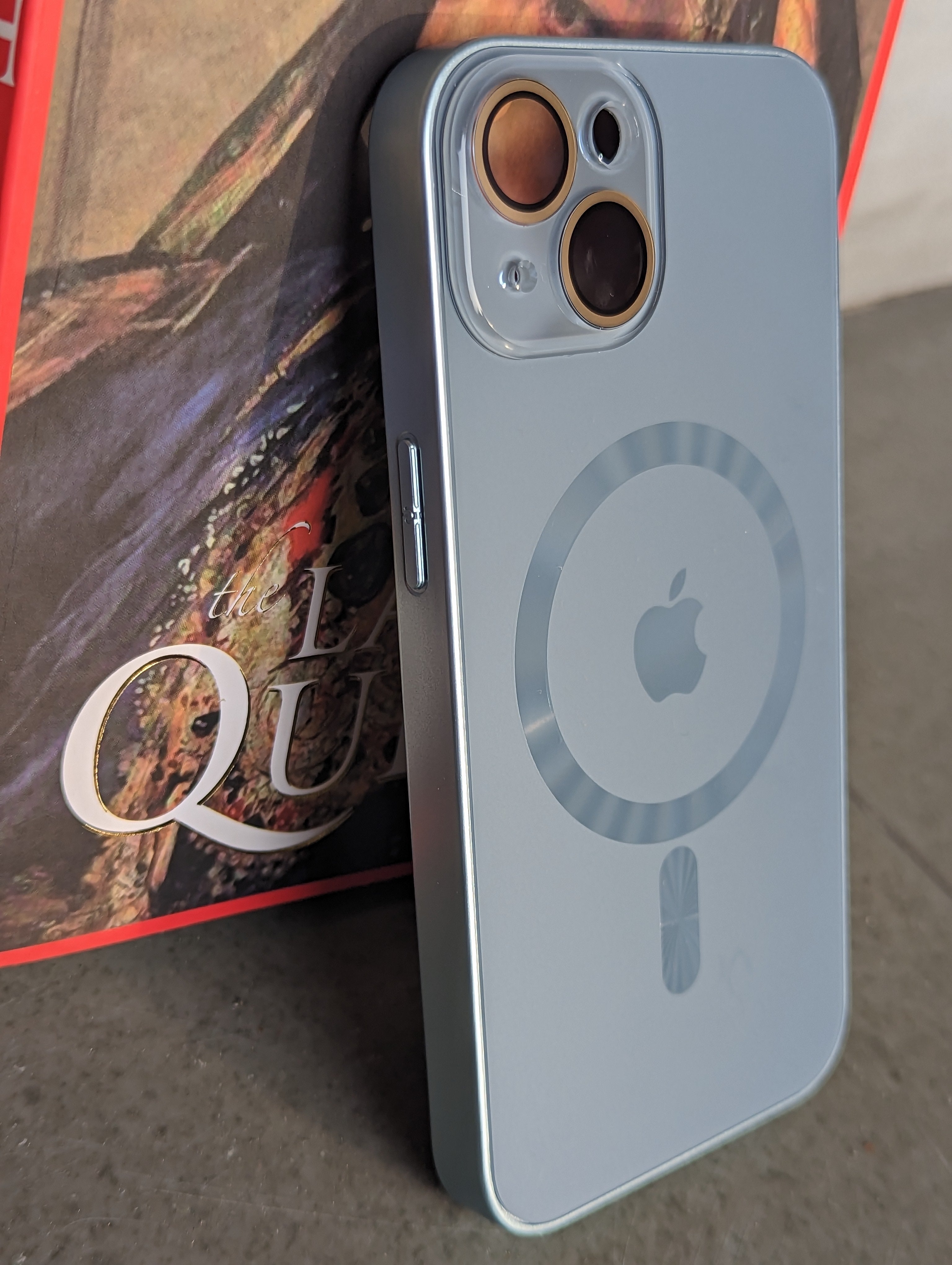 Glossy Ultra Thin Electroplated Camera Lens Protection With Magsafe For iPhone