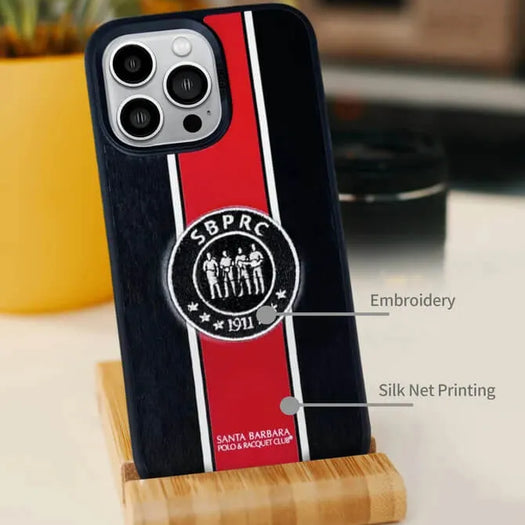 Santa Barbara Classic Gareth Series Genuine Leather Case For iPhone 15 Pro