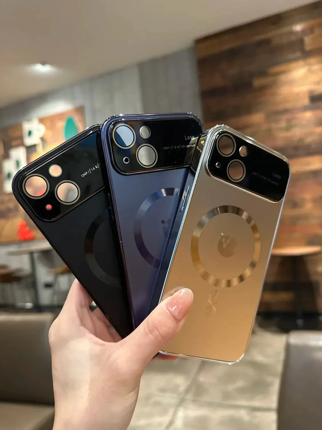 Luxury AG Nano Matte Magnetic Case For iPhone