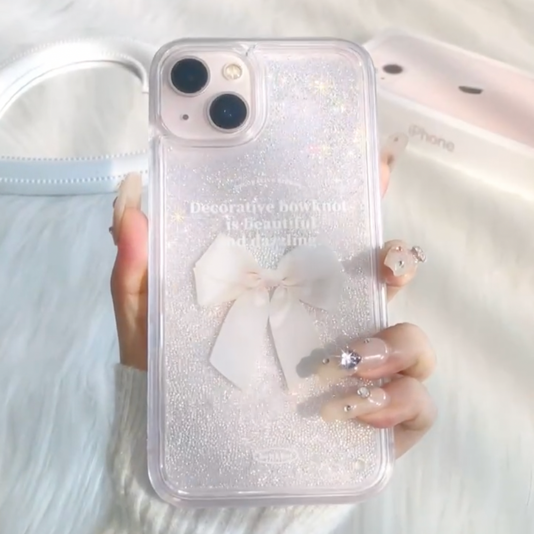 Crystal Clear Sand Floating Case
