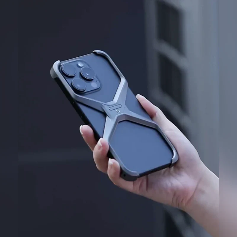 Aluminum Alloy Hollow Cover iPhone For iPhone 15 Series