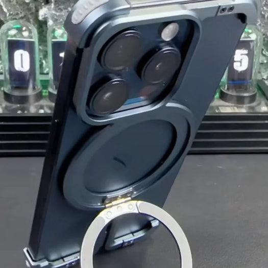 Matel Magsafe Ring Stand Case For iPhone