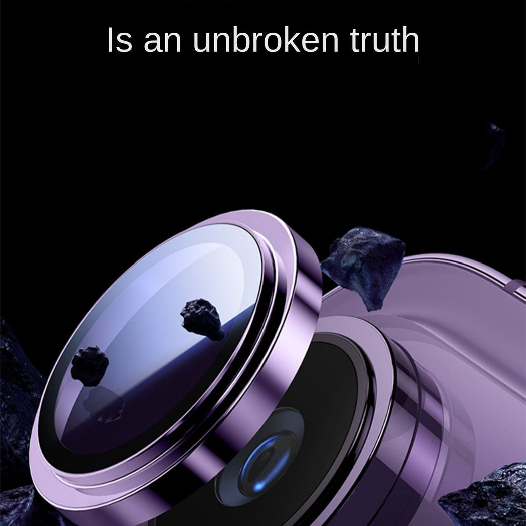 Ring Metal Camera Lens Protector Glass For iPhone 14 Plus
