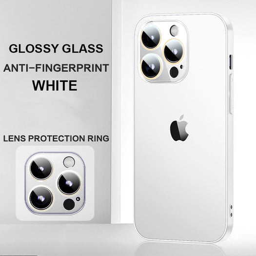 Glossy Ultra Thin Electroplated Camera Lens Protection For iPhone 15 Series