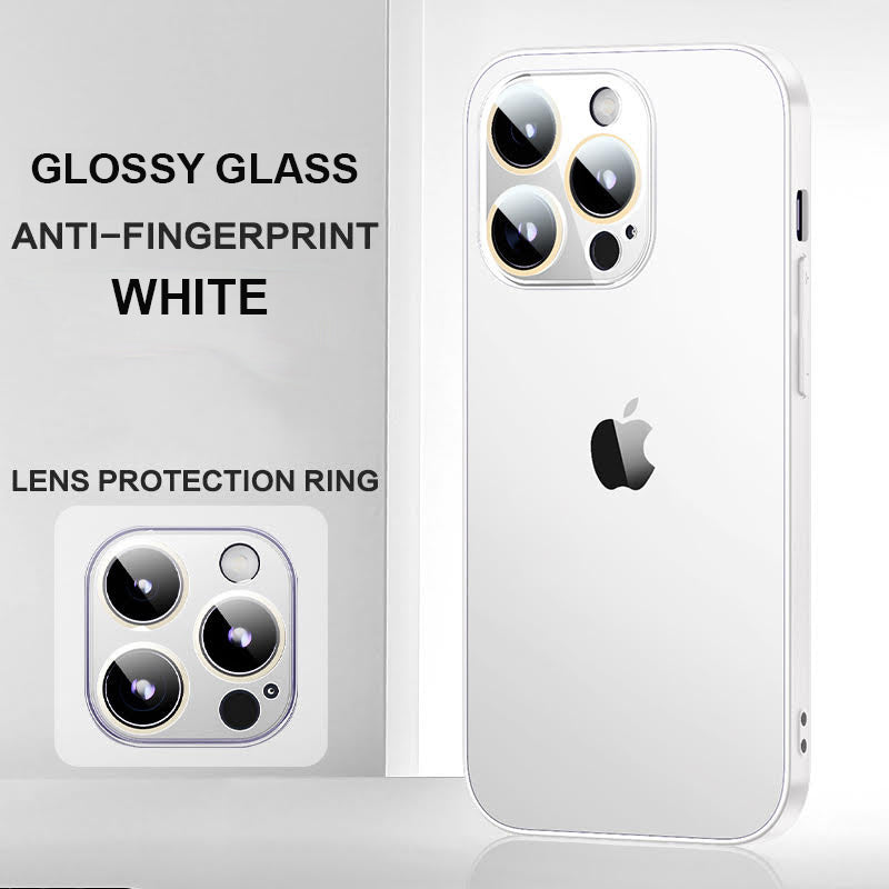 Glossy Ultra Thin Electroplated Camera Lens Protection For iPhone 15 Pro