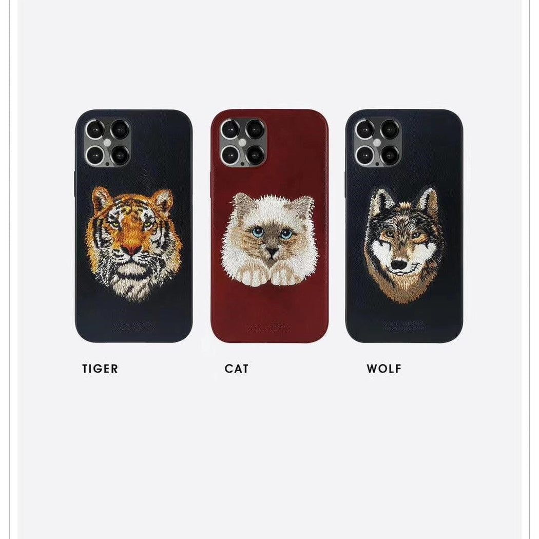 Santa Barbara Savana Series Genuine Leather Case For iPhone 13 Pro Max - planetcartonline