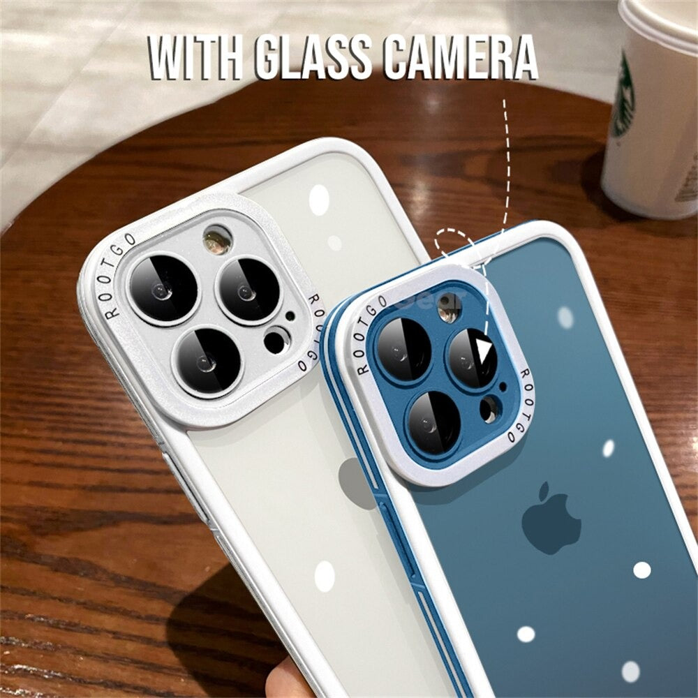 Root Transparent Polycarbonate Back Case Cover for iPhone 13 Pro Max