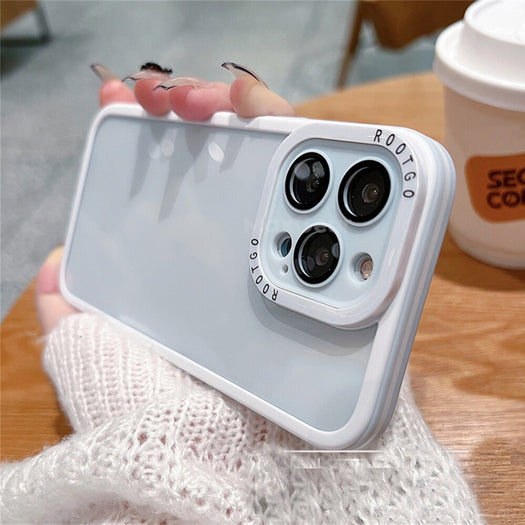 Root Transparent Polycarbonate Back Case Cover for iPhone 13 Pro Max