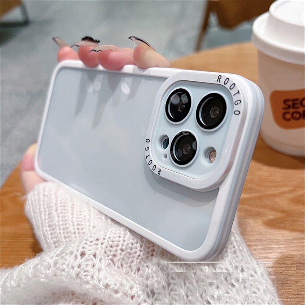 Root Transparent Polycarbonate Back Case Cover for iPhone 14 Pro