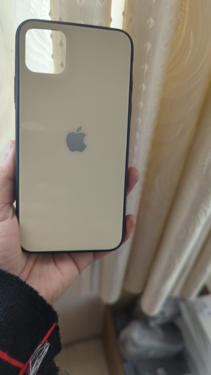 Special Edition Glossy Glass Silicone Soft Edge Case For iPhone 11 Pro Max