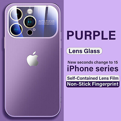 New design Lens Glass Case For iPhone 13
