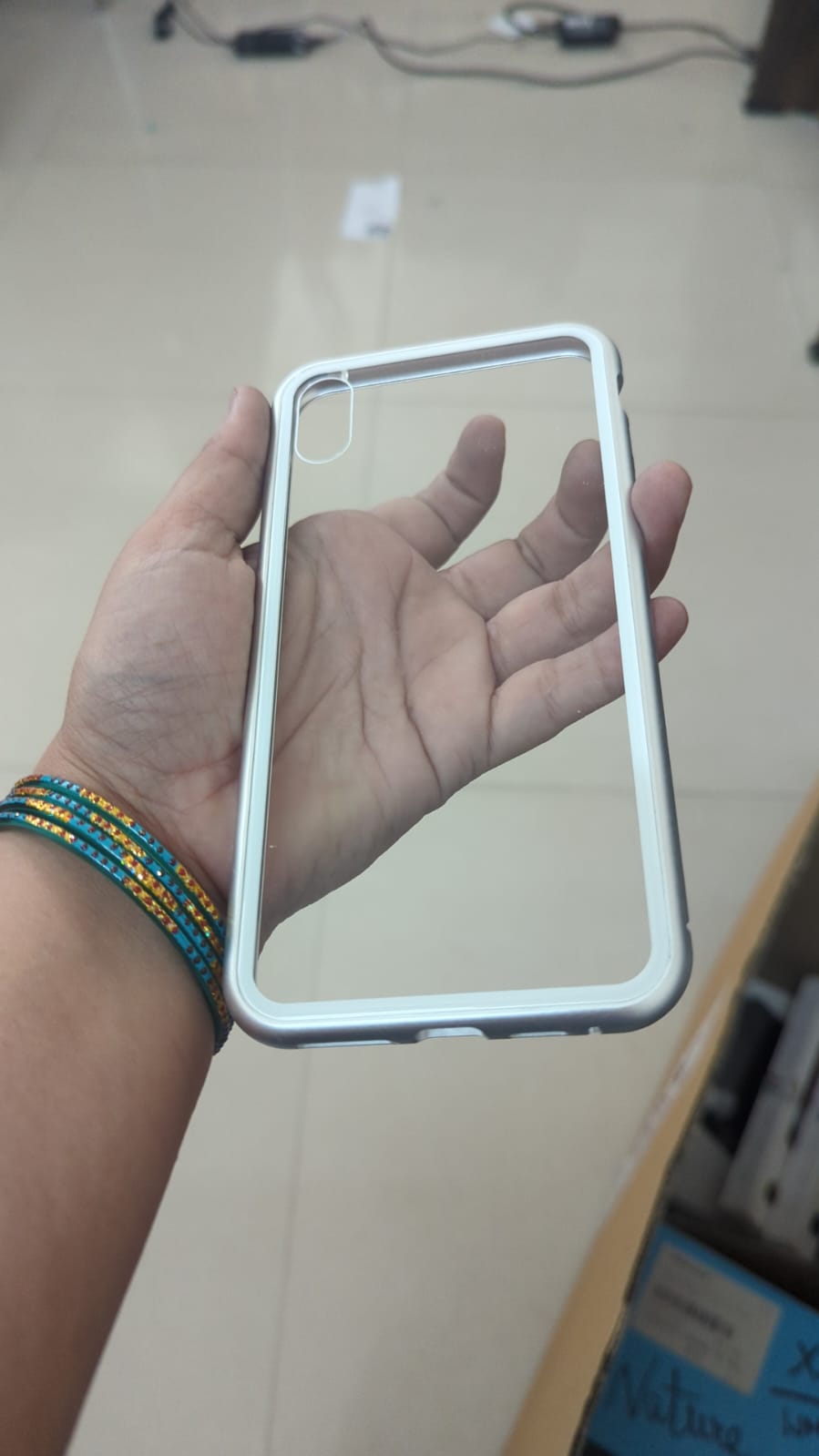 Electronic Auto Fit Front For Magnetic Case iPhone XS Max