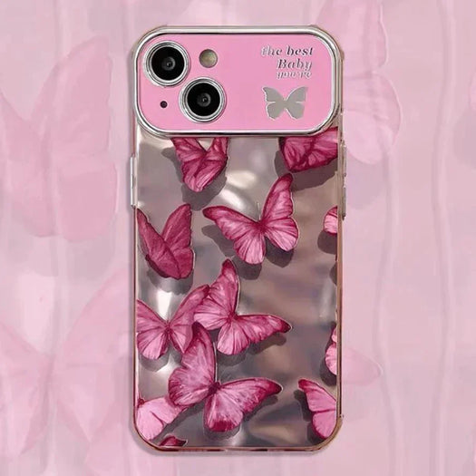 3D Effect Butterflies Back Case For Apple iPhone 15