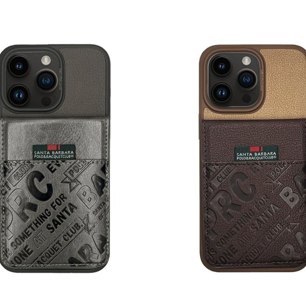 Santa Barbara Classic Hulda Series Genuine Leather Case For iPhone 15 Pro