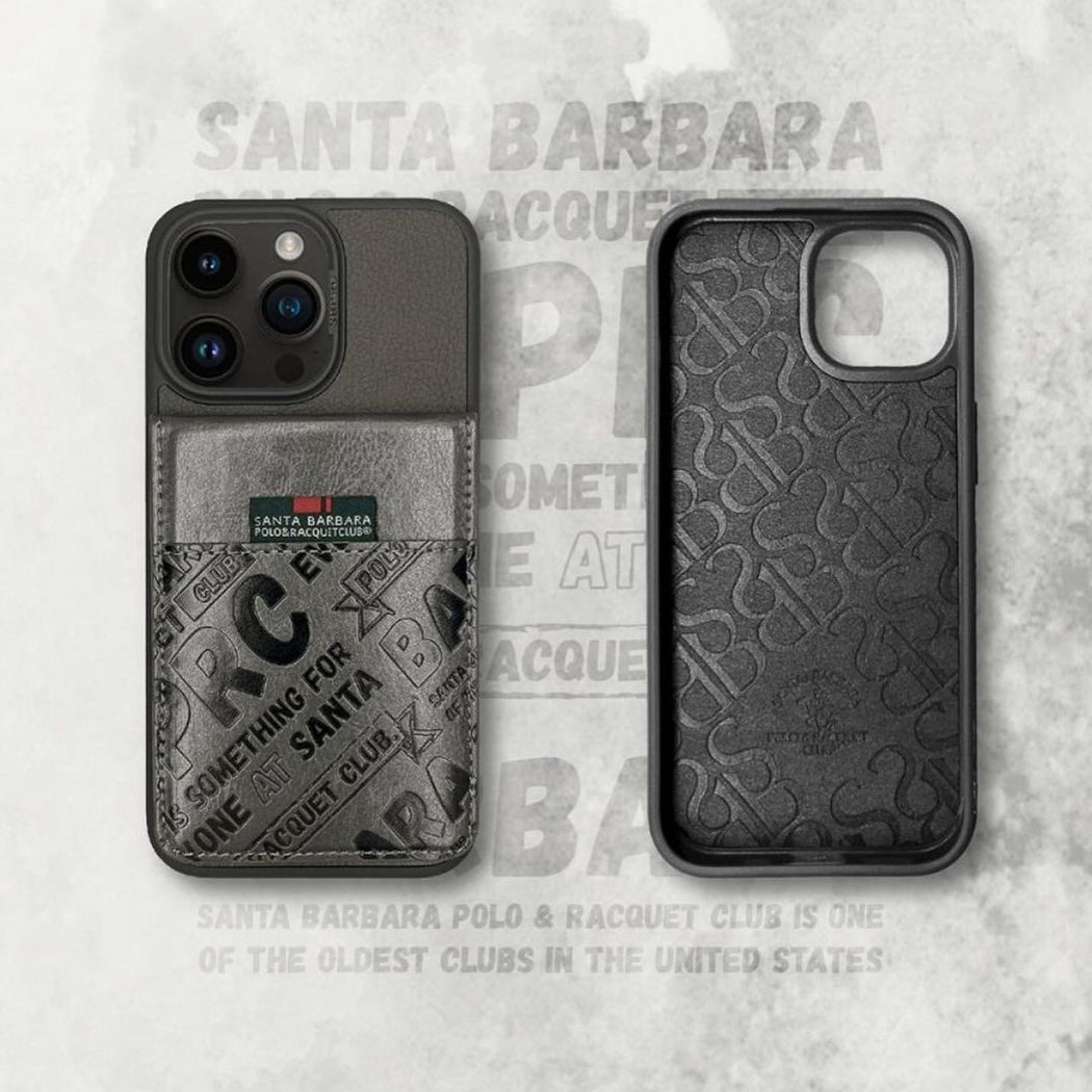Santa Barbara Classic Hulda Series Genuine Leather Case For iPhone 15 Pro
