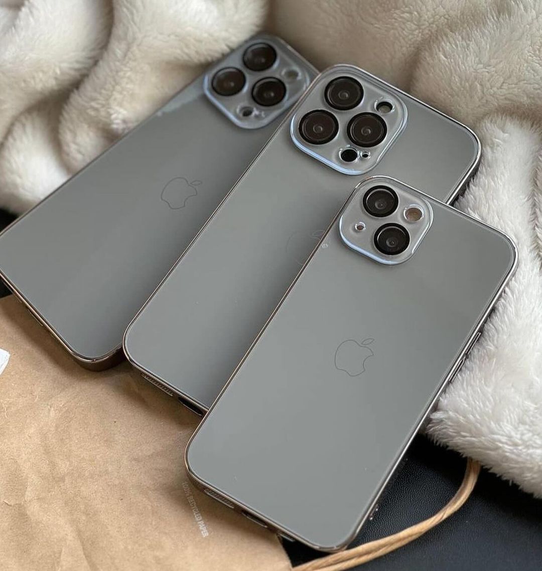 New Prism Premium Glass Logo Back Case For iPhone 15 Pro