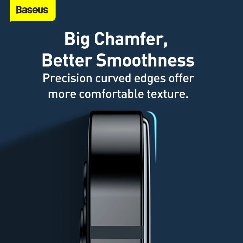 Baseus Edge to Edge Full Screen Temper Glass Screen Protector for Apple iPhone 13 Series - Premium Cases