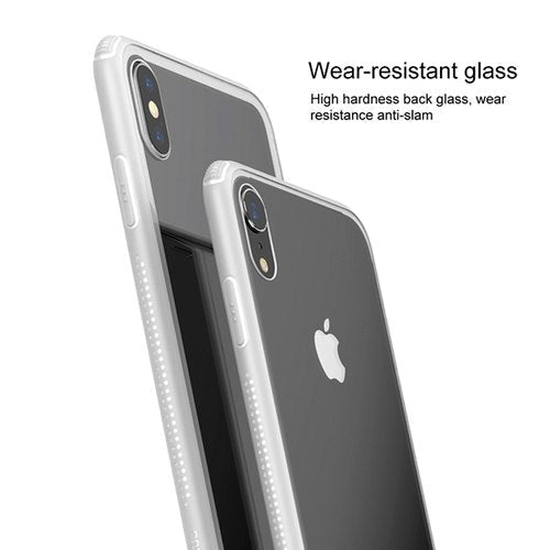Baseus see Through Glass Protective Case For iPhone X/XS