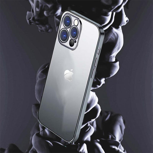 Luxury Square Silicon Premium Transparent Clear Case With Camera Protection For iPhone 11 Pro Max - planetcartonline