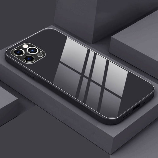 Special Edition Glossy Silicone Soft Edge Back Case with Camera Protection For iPhone 13 Series - planetcartonline