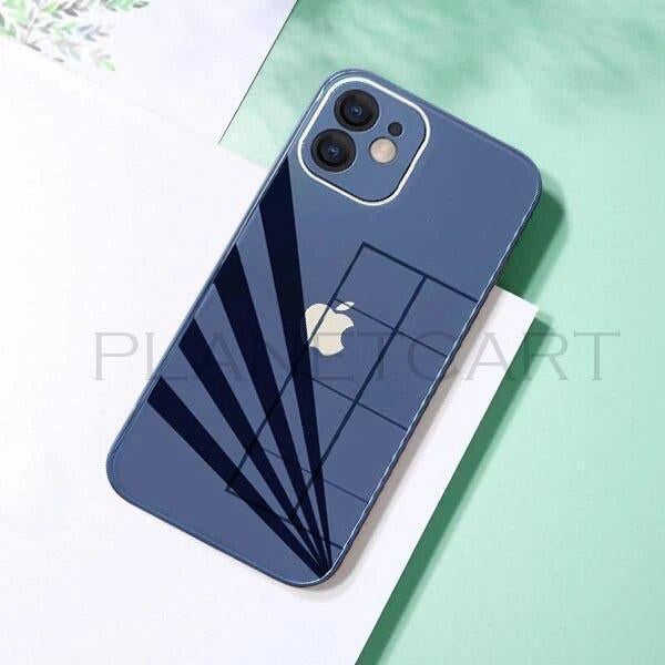 Special Edition Glossy Silicone Soft Edge Back Case with Camera Protection For iPhone 11