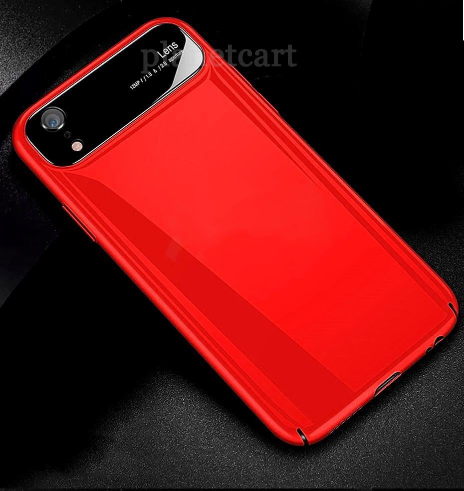 Polarized Lens Glossy Edition Smooth Red Case For iPhone XR