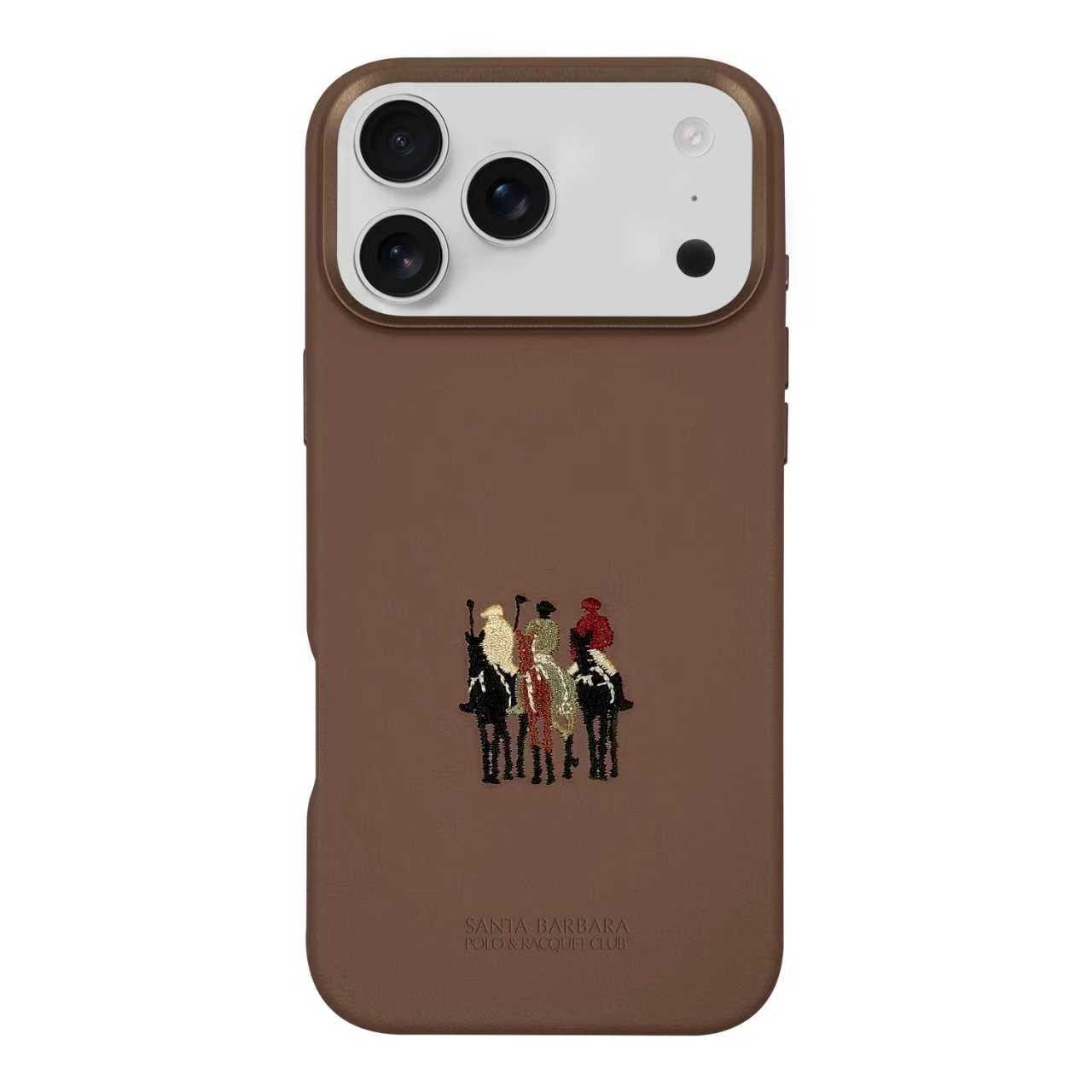 Soft Leather Justin Santa Barbara Case For iPhone 17 Series