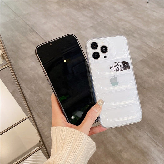 Premium Trendy Shockproof Puffer Back Case Cover for iPhone 14 Pro Max